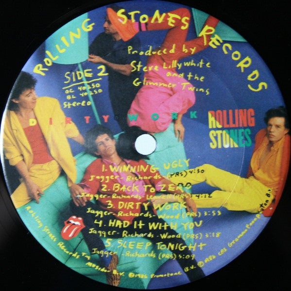 Rolling Stones* : Dirty Work (LP, Album, Car)