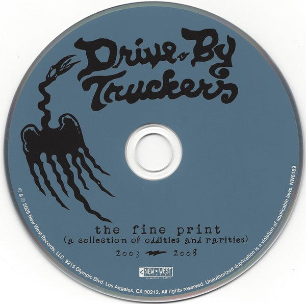 Drive-By Truckers : The Fine Print (A Collection Of Oddities And Rarities) 2003-2008 (CD, Album, gat)