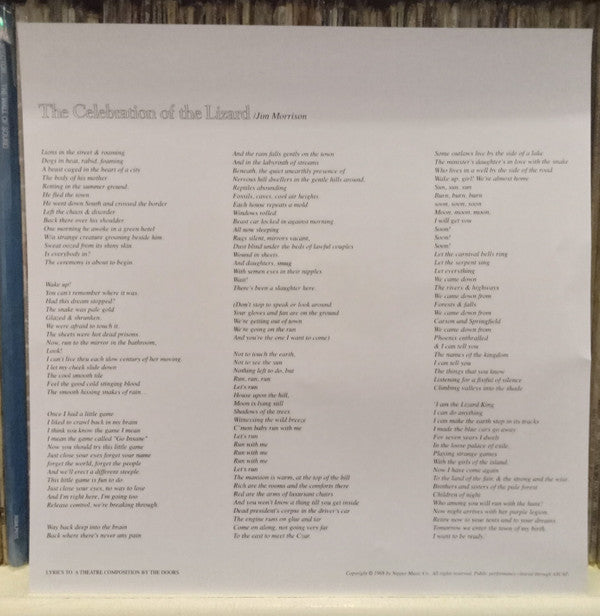 The Doors : Waiting For The Sun (LP, Album, RE, Tra)