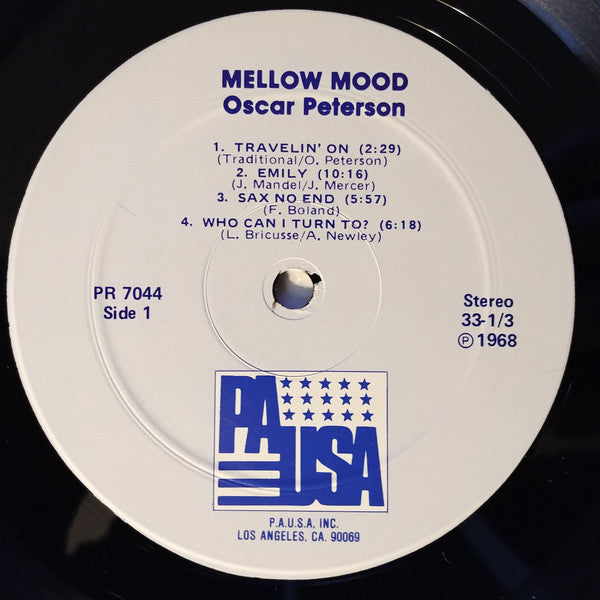 Oscar Peterson, The Oscar Peterson Trio : Mellow Mood (LP, Album, Comp)