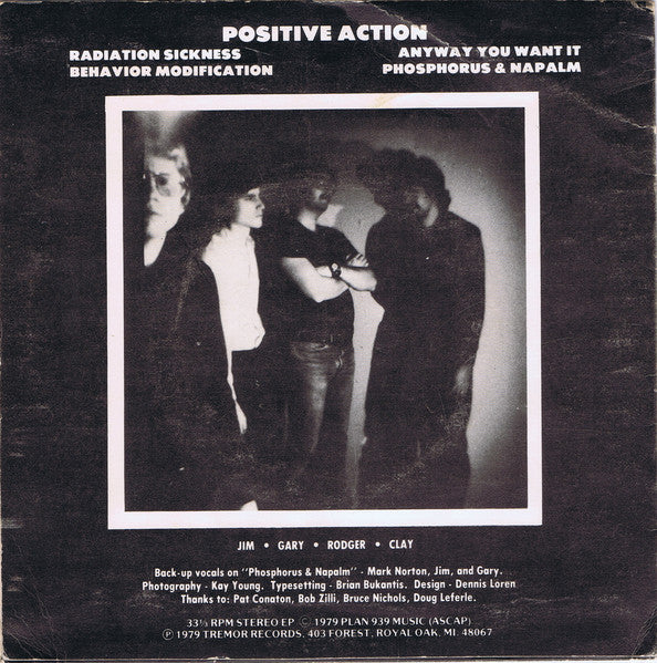 Cinecyde : Positive Action (7", EP)