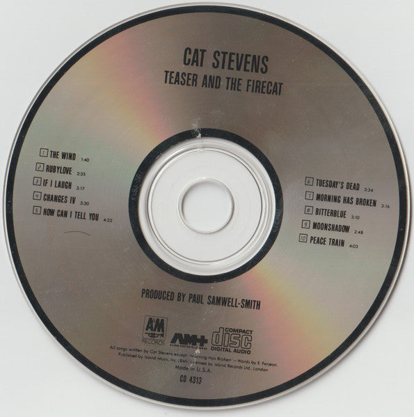 Cat Stevens : Teaser And The Firecat (CD, Album, RE, Den)
