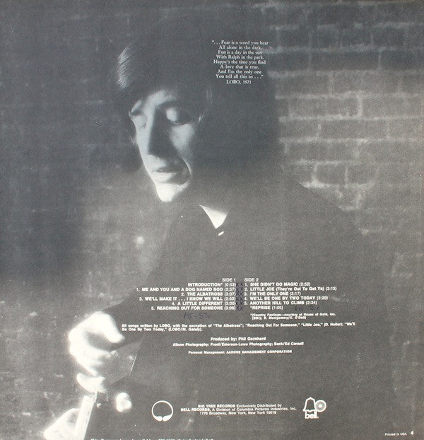 Lobo (3) : Introducing Lobo (LP, Album, RE, PRC)
