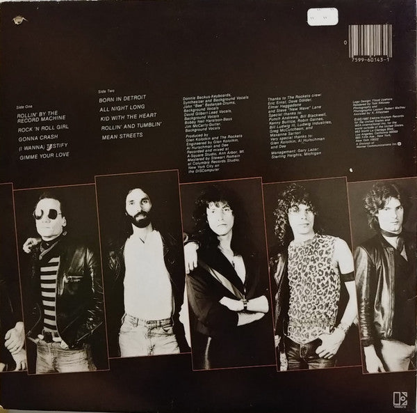 The Rockets (5) : Rocket Roll (LP, Album, SP)