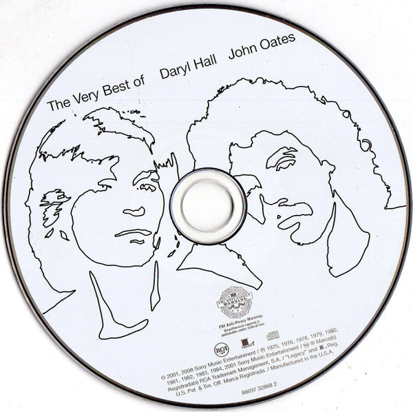 Daryl Hall & John Oates : The Very Best Of (CD, Comp, RM, Eco)