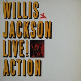 Willis Jackson : Live! Action (LP, Album, Mono)