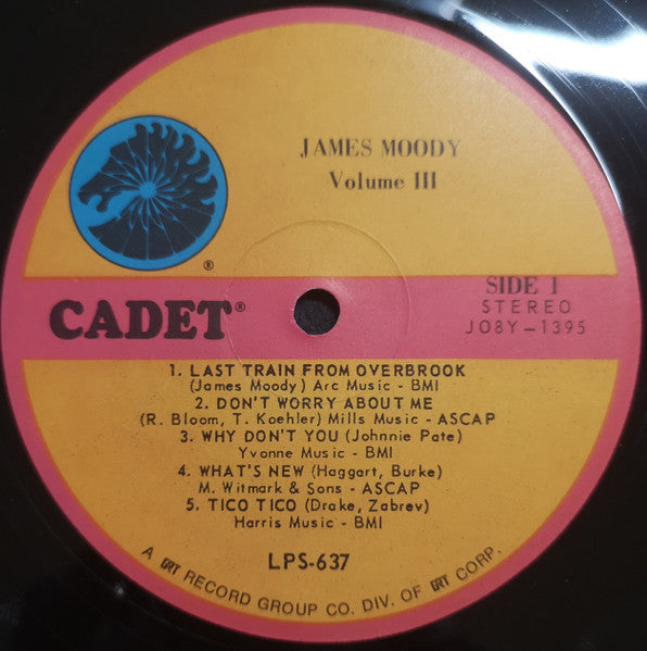 James Moody : Last Train From Overbrook (LP, Album, RE)