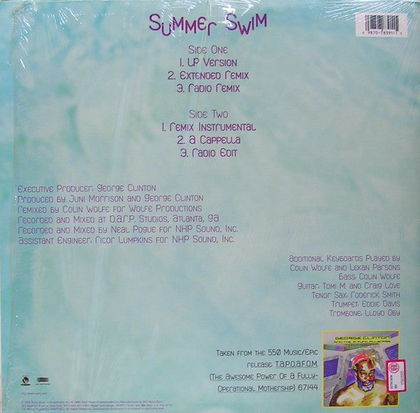 George Clinton & The P-Funk Allstars* : Summer Swim (12")