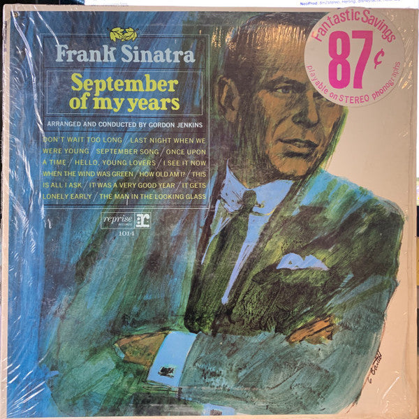Frank Sinatra : September Of My Years (LP, Album, Mono, San)