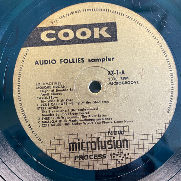 Various : Audio Follies (LP, Smplr, Blu)