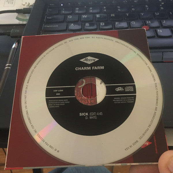 Charm Farm : Sick (CD, Single, Promo)