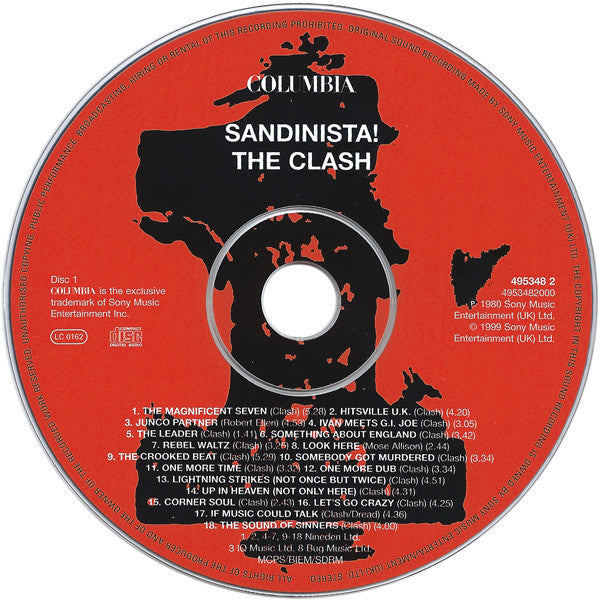 The Clash : Sandinista! (2xCD, Album, RE, RM)