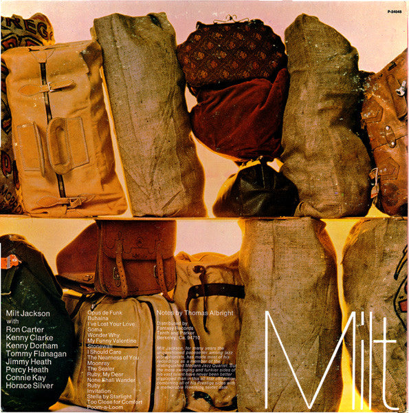Milt Jackson : Opus De Funk (2xLP, Comp, Gat)