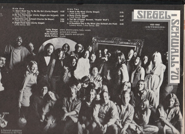 The Siegel-Schwall Band : Siegel–Schwall ’70 (LP, Album)