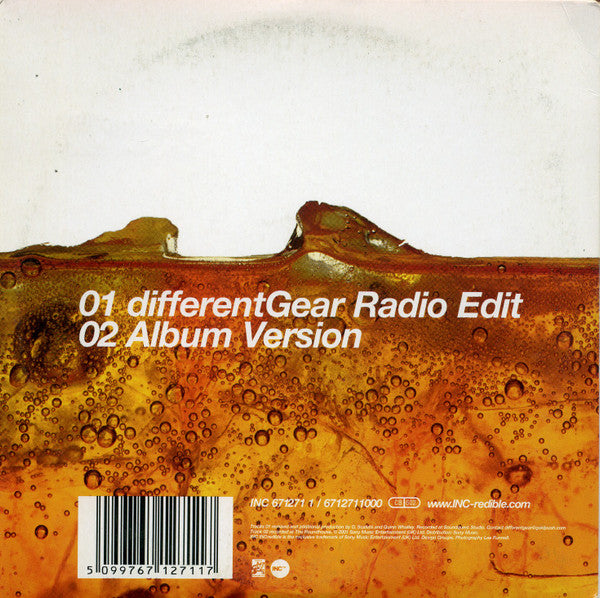 differentGear* Vs Sia : Drink To Get Drunk (CD, Single)