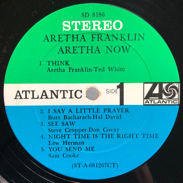 Aretha Franklin : Aretha Now (LP, Album, Ter)