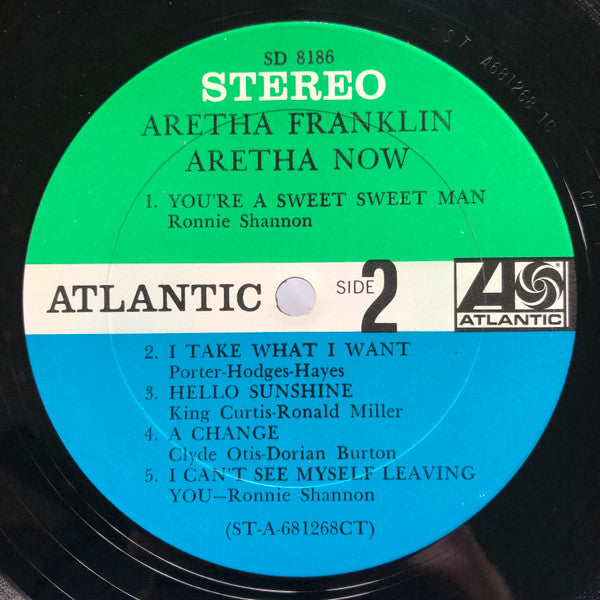 Aretha Franklin : Aretha Now (LP, Album, Ter)