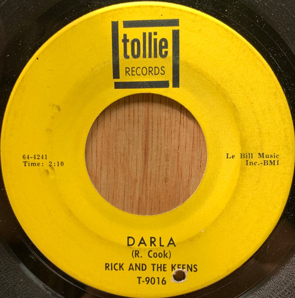 Rick And The Keens : Darla / Someone New (7")