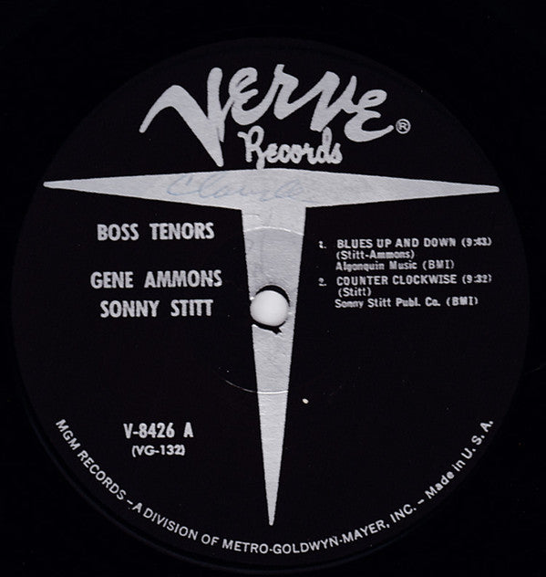 Gene Ammons / Sonny Stitt : Boss Tenors: Straight Ahead From Chicago August 1961 (LP, Album, Mono)