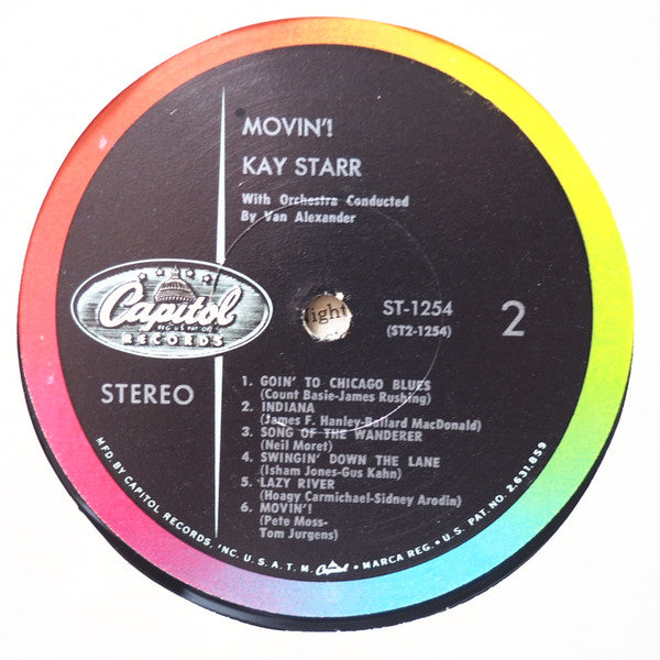 Kay Starr : Movin'! (LP, Album)