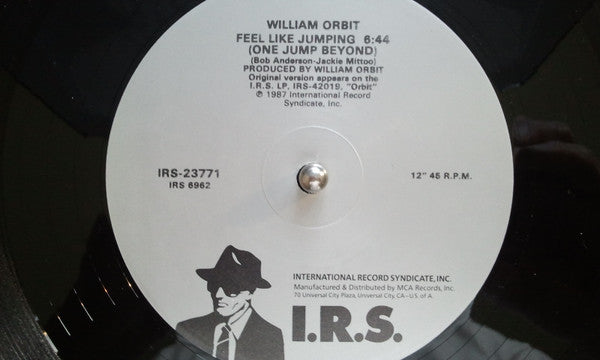 William Orbit : Feel Like Jumping (12")