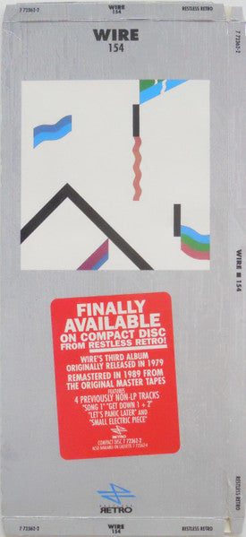 Wire : 154 (CD, Album, RE, Lon)