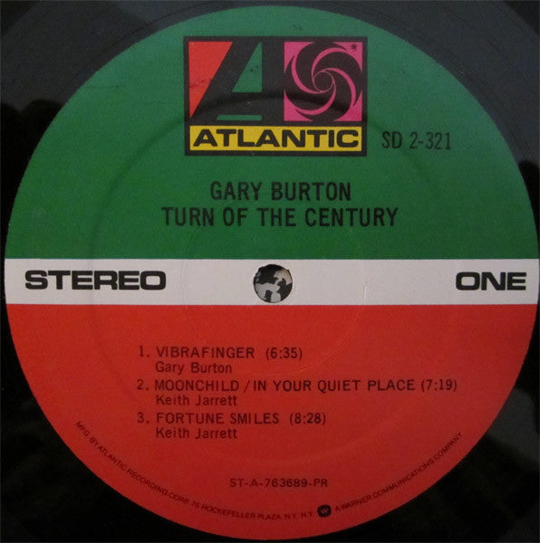 Gary Burton : Turn Of The Century (2xLP, Comp)