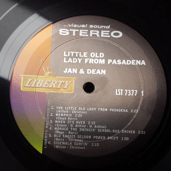 Jan & Dean : The Little Old Lady From Pasadena (LP, Album)