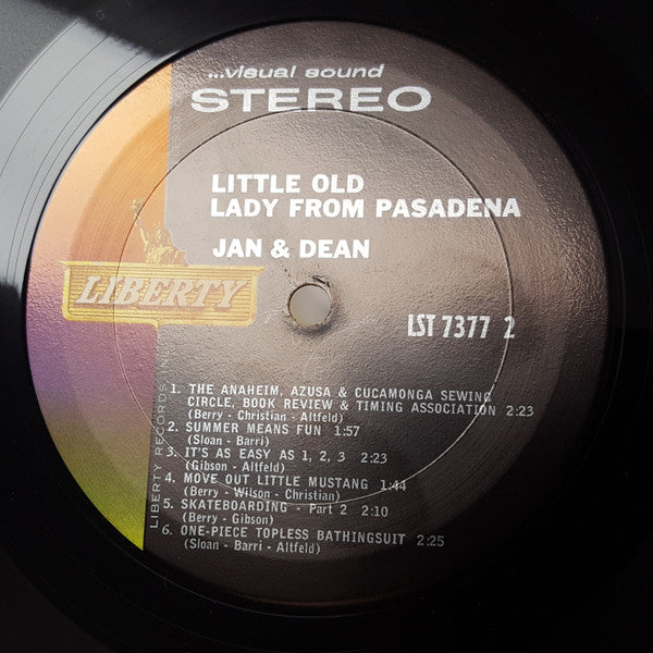Jan & Dean : The Little Old Lady From Pasadena (LP, Album)