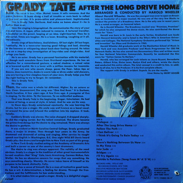Grady Tate : After The Long Drive Home (LP, Album)
