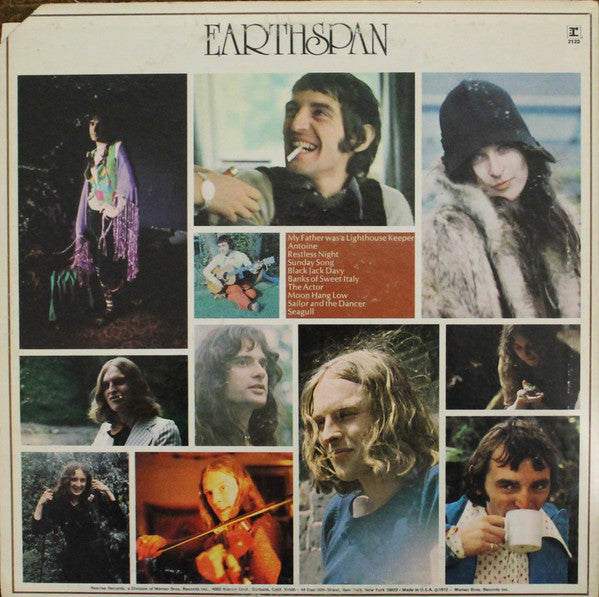 The Incredible String Band : Earthspan (LP, Album)