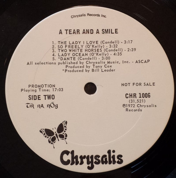 Tír na nÓg : A Tear And A Smile (LP, Album, Comp, Promo, gat)