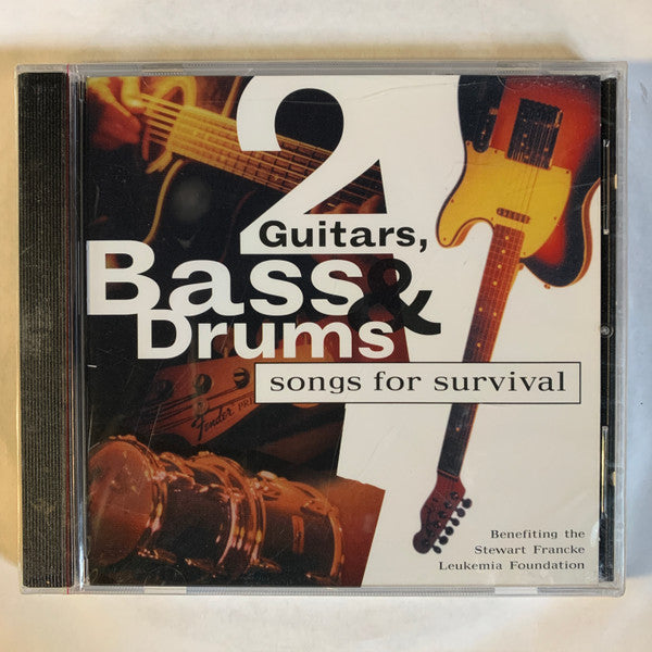Various : Two Guitars Bass & Drums - Songs For Survival (CD, Comp)