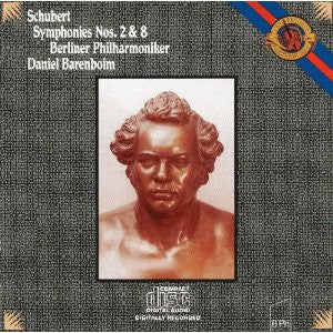 Franz Schubert - Daniel Barenboim - Berliner Philharmoniker : Symphonies Nos. 2 & 8 (LP)