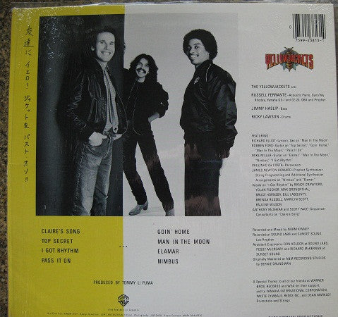 Yellowjackets : Mirage À Trois (LP, Album, Jac)