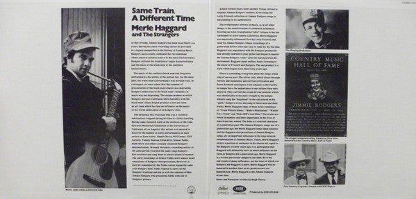 Merle Haggard : Same Train, A Different Time (2xLP, Album, Club, Pin)