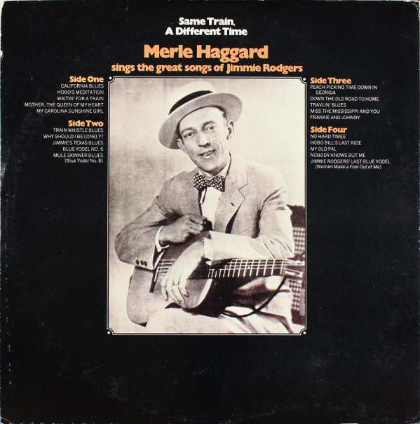 Merle Haggard : Same Train, A Different Time (2xLP, Album, Club, Pin)