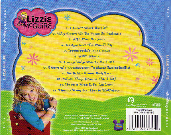 Various : Lizzie McGuire (CD, Comp)