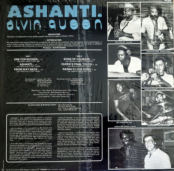 Alvin Queen : Ashanti (LP, Album)