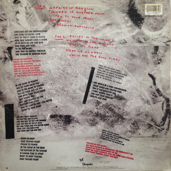 Refugee : Affairs In Babylon (LP, Album)