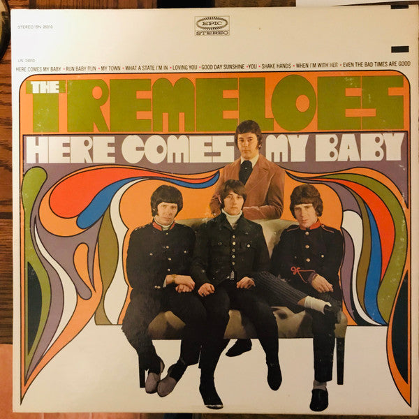 The Tremeloes : Here Comes My Baby (LP, Album, San)