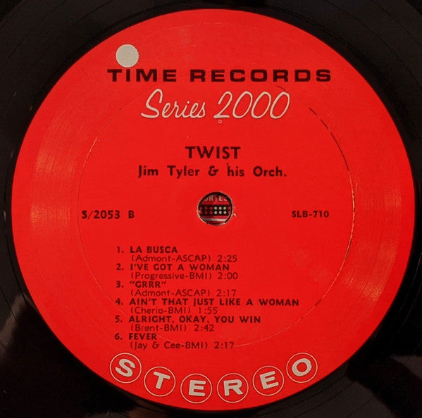Jim Tyler And Orchestra* : Twist (LP, Album)