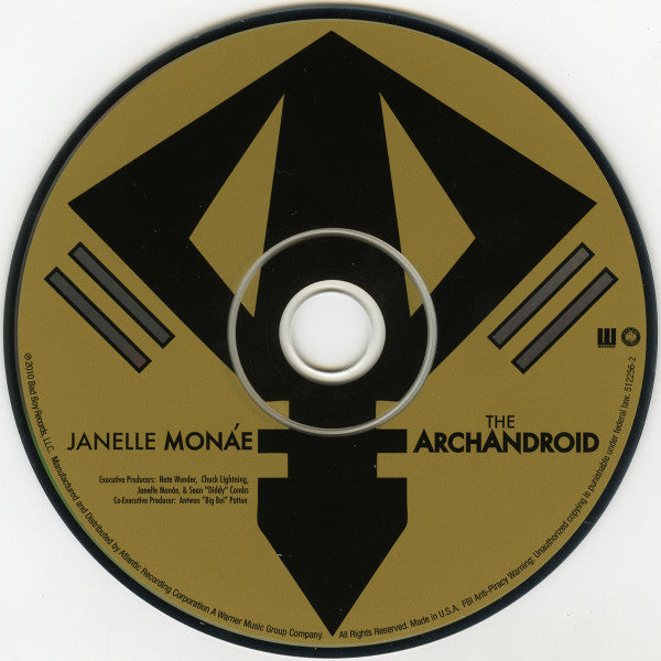 Janelle Monáe : The ArchAndroid (Suites II And III) (CD, Album, WM )