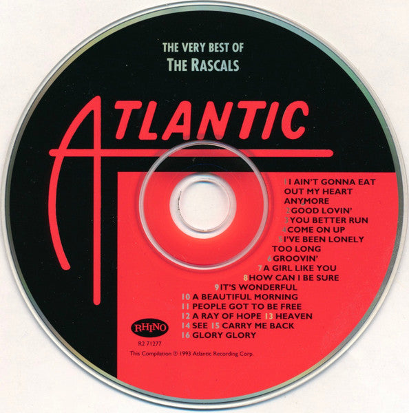 The Rascals : The Very Best Of The Rascals (CD, Comp)