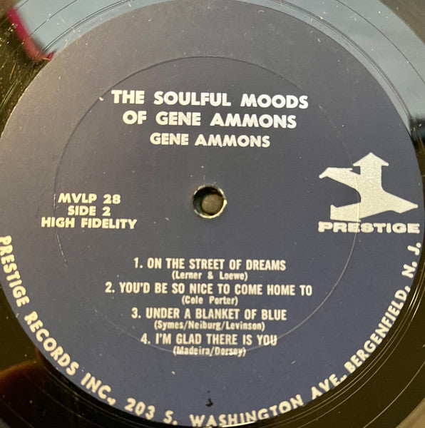 Gene Ammons : The Soulful Moods Of Gene Ammons (LP, Album, Mono)
