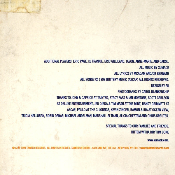 Sumack : LP1:This Is Junk Rock (CD, Album)