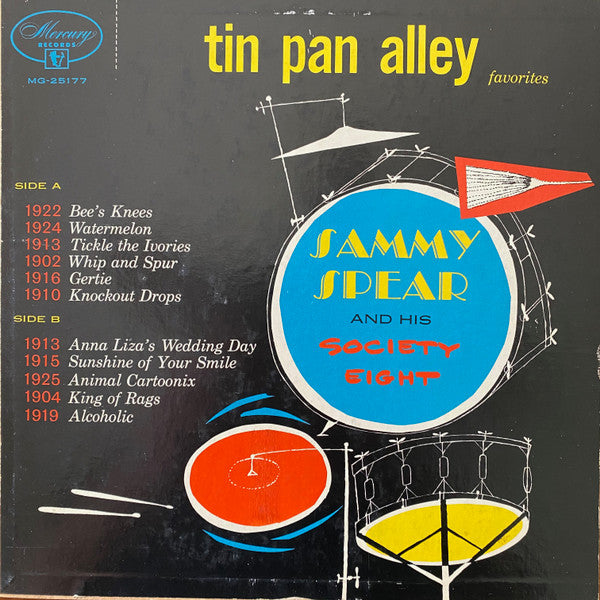 Sammy Spear : Tin Pan Alley (10", Album)