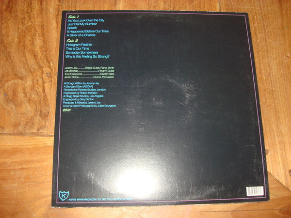 Jeremy Jay : Splash (LP, Album)
