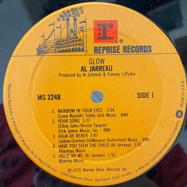 Al Jarreau : Glow (LP, Album)