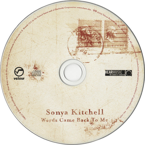 Sonya Kitchell : Words Came Back To Me (CD, Album)